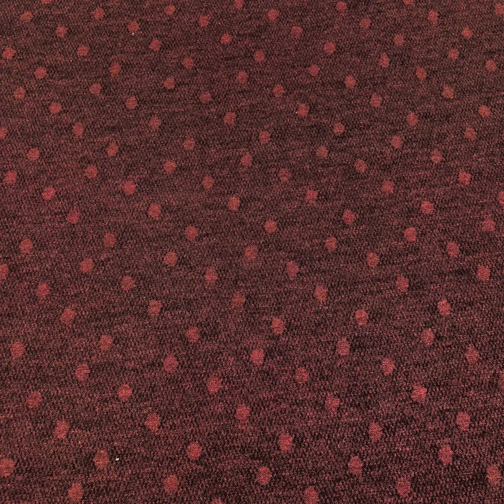 Style 635 Polka Dot Jacquard Metallic Shimmer Wool Blend Fabric product photo