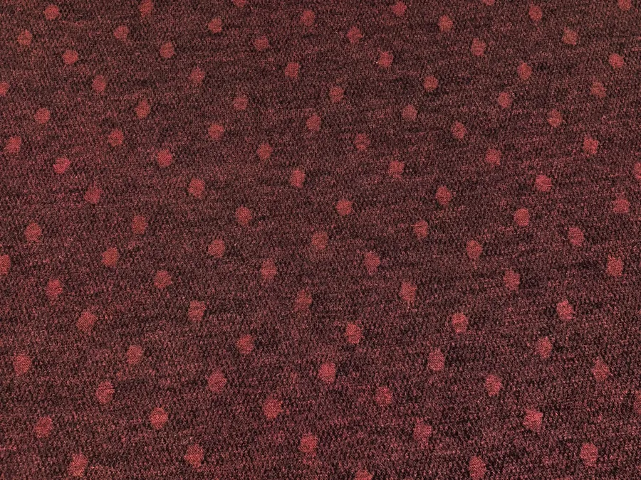 Style 635 Polka Dot Jacquard Metallic Shimmer Wool Blend Fabric product photo