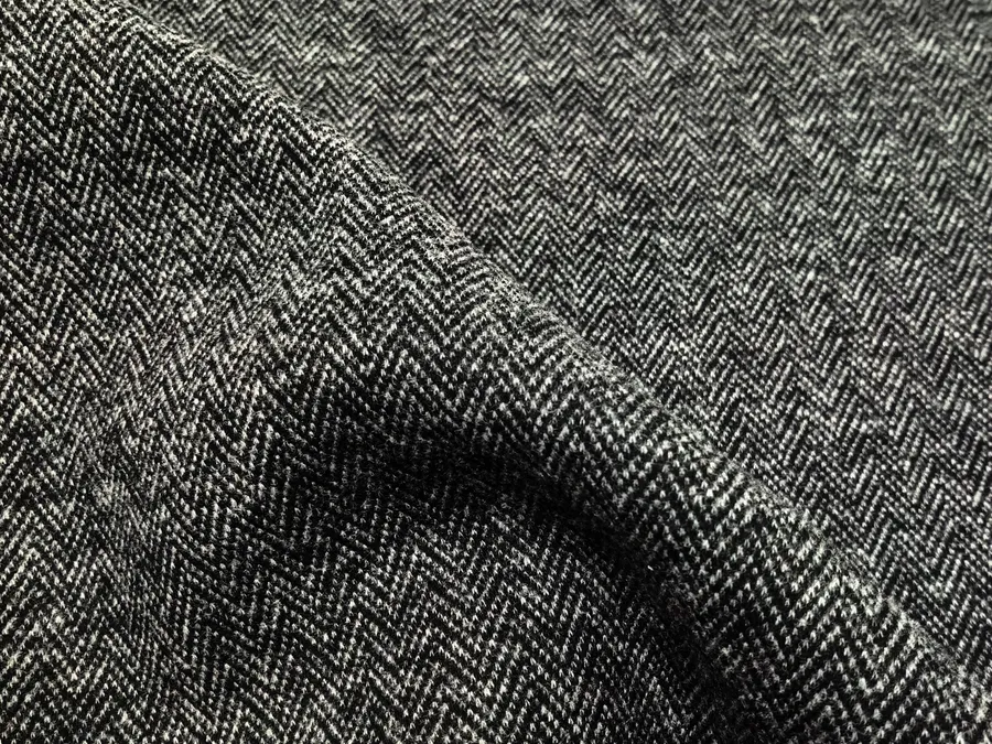 Style 996 Bold Herringbone Mélange Wool-Blend Style Fabric product photo
